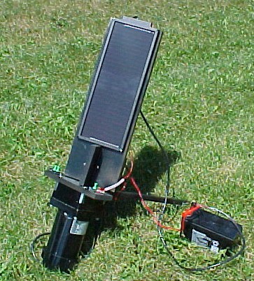 Solar tracking for a Solar Cell Panel