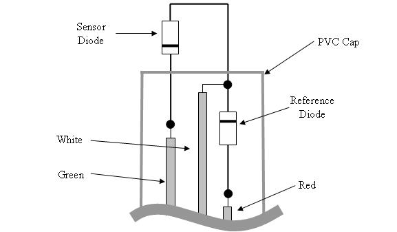 Cutaway View of the Diode Probe