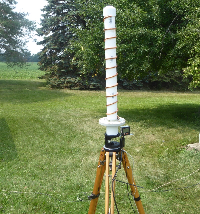 Helical Antenna for 1420 MHZ