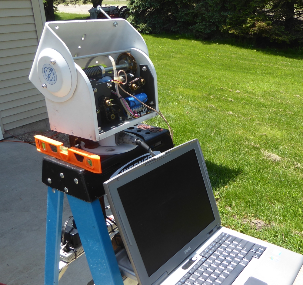 Heliostat Project using Pelco Actuator