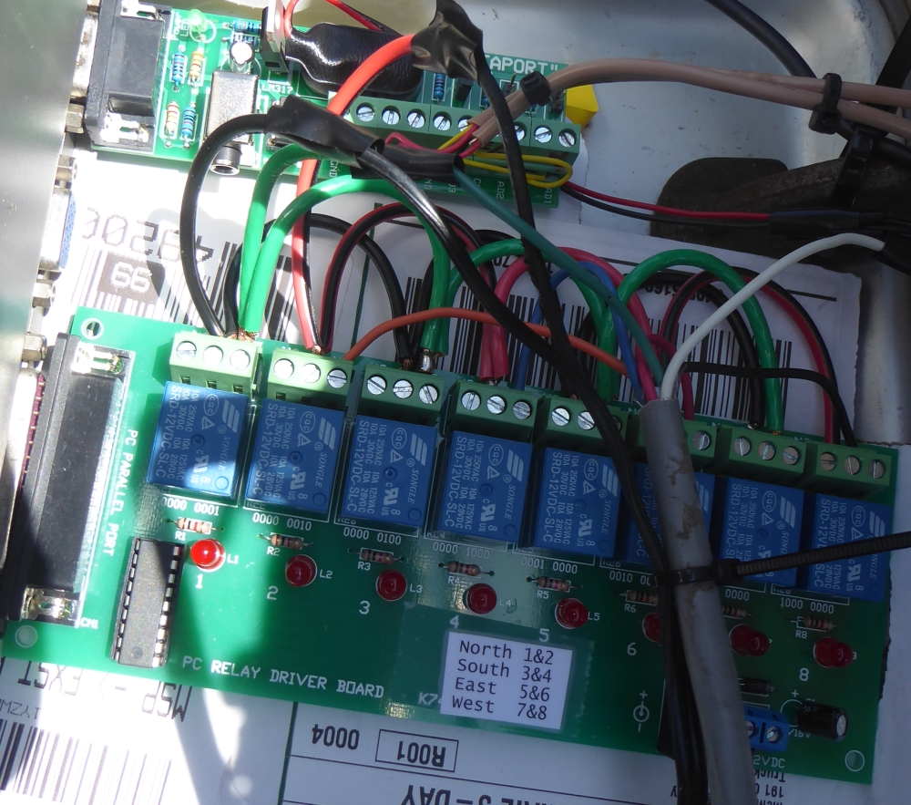 Parallel Port Relay Board