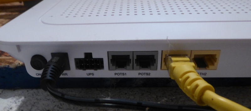 Typical Modem Connection