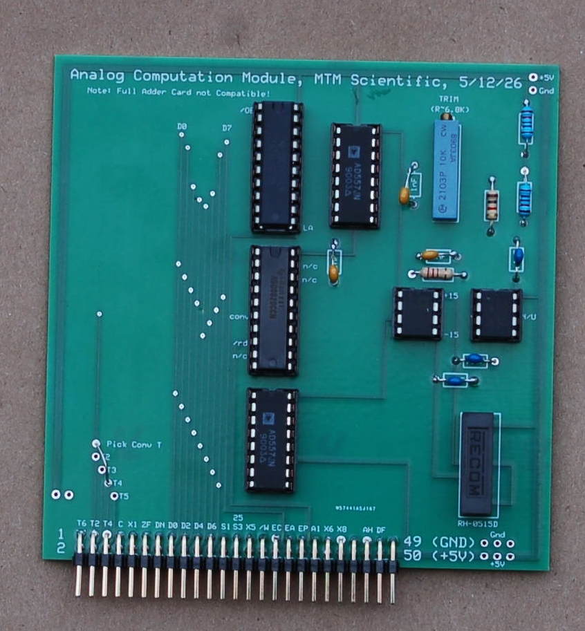Analog Computing Module