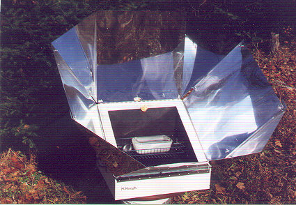 A Solar Oven built using D. S. Halacy Plans