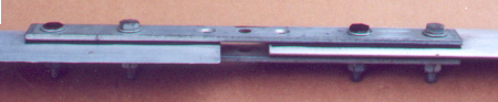 Standard windmill blade built using NACA aluminum airfoil shape.