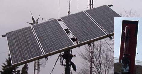 Tracking Solar Panel Array