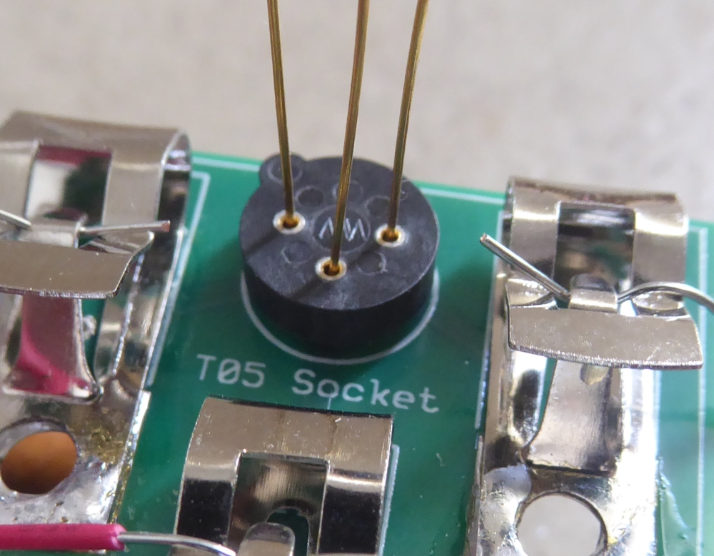 Socket for TO-5 Transistor