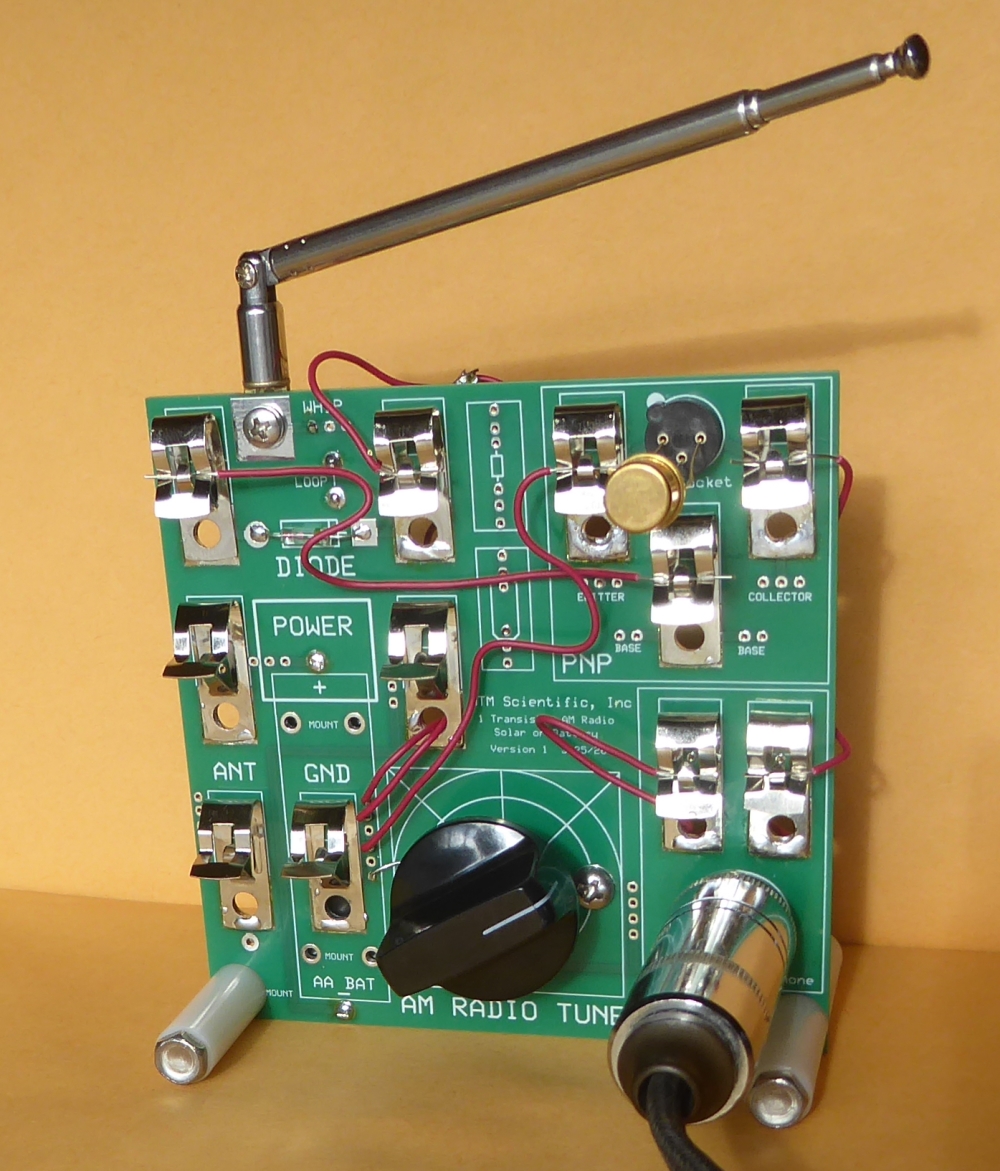 Single transistor AM Radio