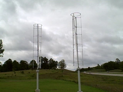 Vertical Axis Wind Turbine in Northern Michigan