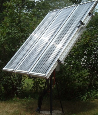 Tracking Solar Water Heater